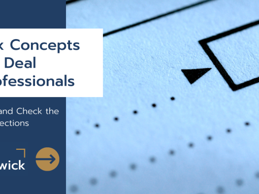 Tax Concepts for Deal Professionals: LLC’s and Check the Box Elections