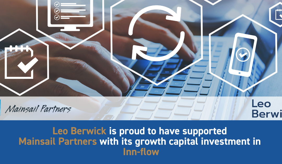 Leo Berwick supports Mainsail Partners with its growth capital investment in Inn-flow