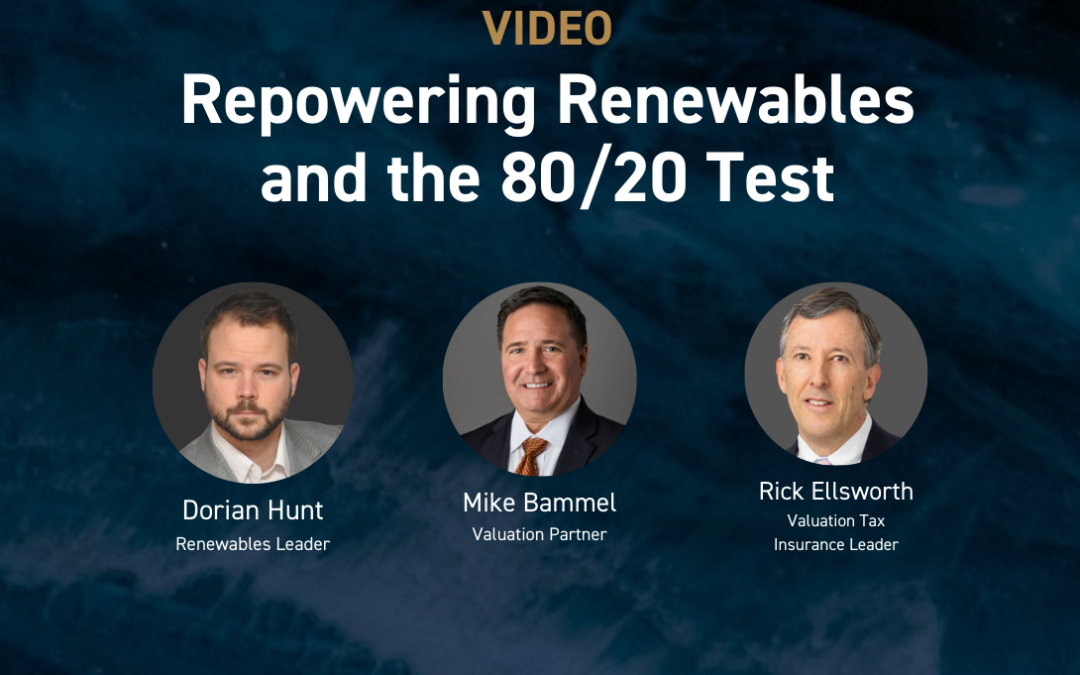 Repowering Renewables and the 80/20 Test