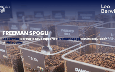 Leo Berwick supports Freeman Spogli with its acquisition of Philz Coffee